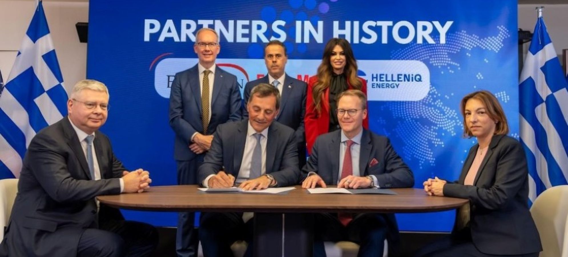 Ιστορική συμφωνία για ενεργειακή εξερεύνηση στο Ιόνιο – Παρούσα και η Kimberly Guilfoyle